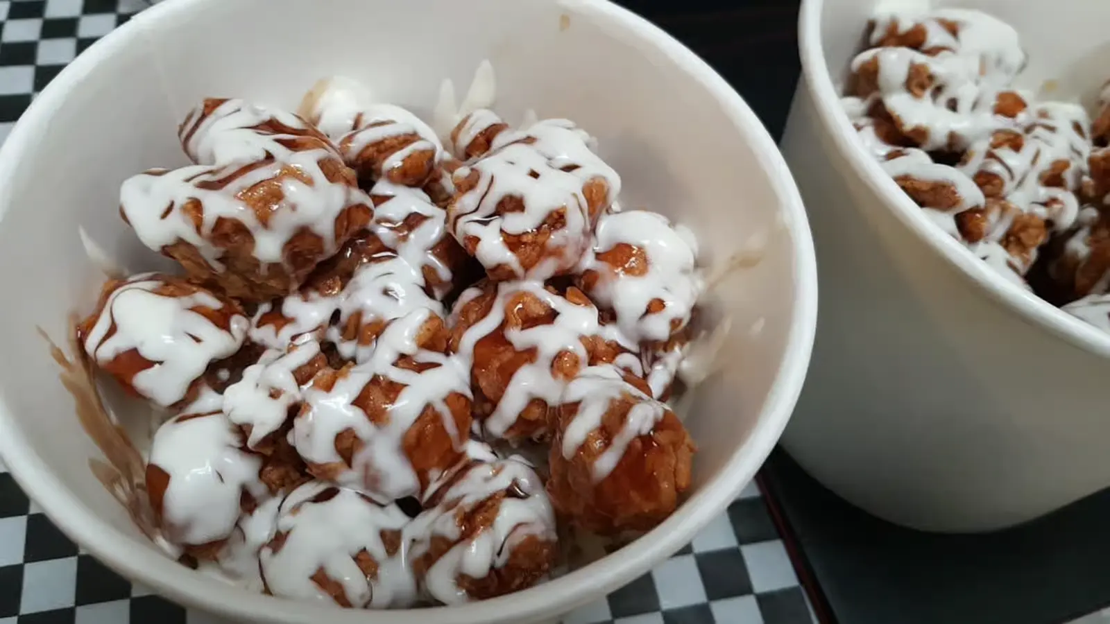 Chicken Mayo Cupbap at Yum Yum BBQ Chicken in Calgary, AB