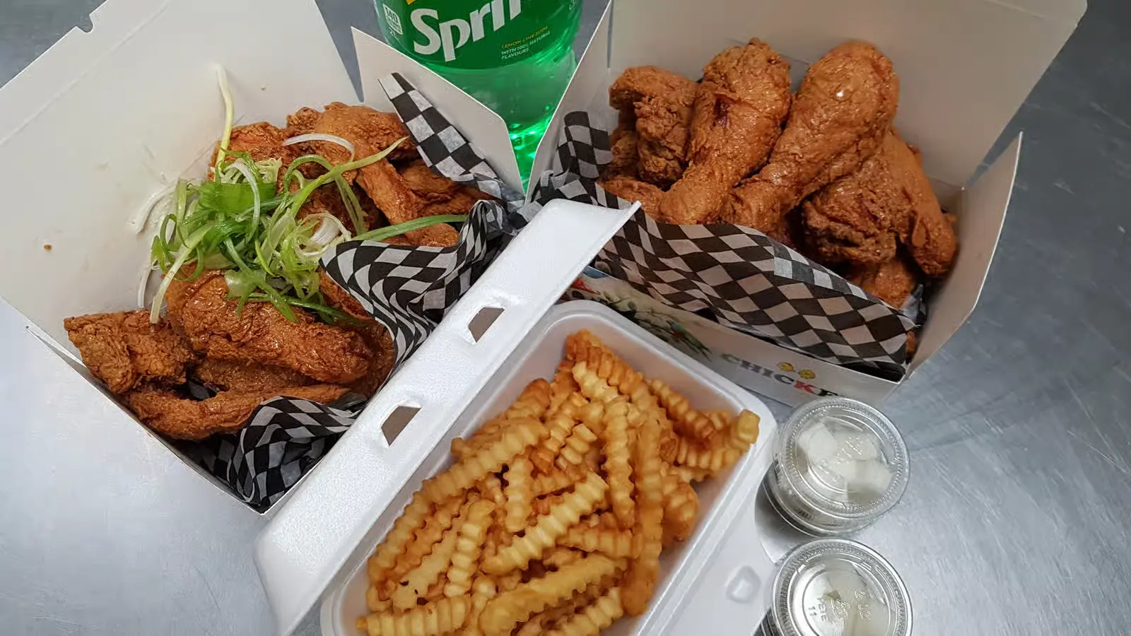 Family Combo at Yum Yum BBQ Chicken in Calgary, AB